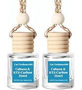 Car Air Freshener Hanging, Cabana Hotel scent,Essential Oil Diffuser for Car, Long Lasting Car Ai...