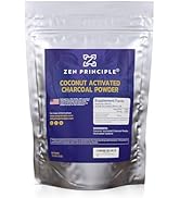 Zen Principle 2.5 lb. Coconut Activated Charcoal Powder. Whitens Teeth, Rejuvenates Skin and Hair...