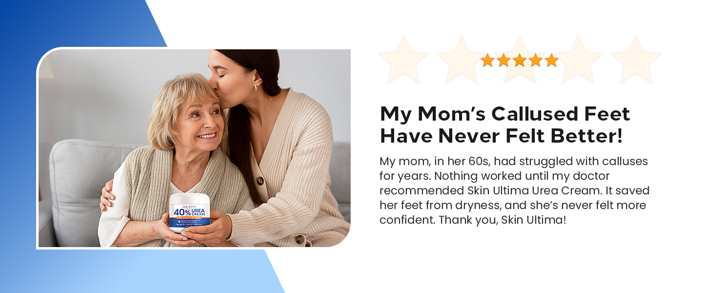 My Mom's Callused Feet Have Never Felt Better!