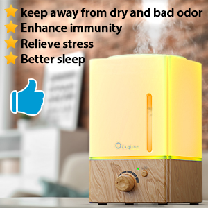 colorful essential oil diffuser