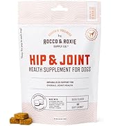 Rocco & Roxie Joint Supplement for Dogs, Glucosamine Hip and Joint Chews, Dog Joint Supplement La...