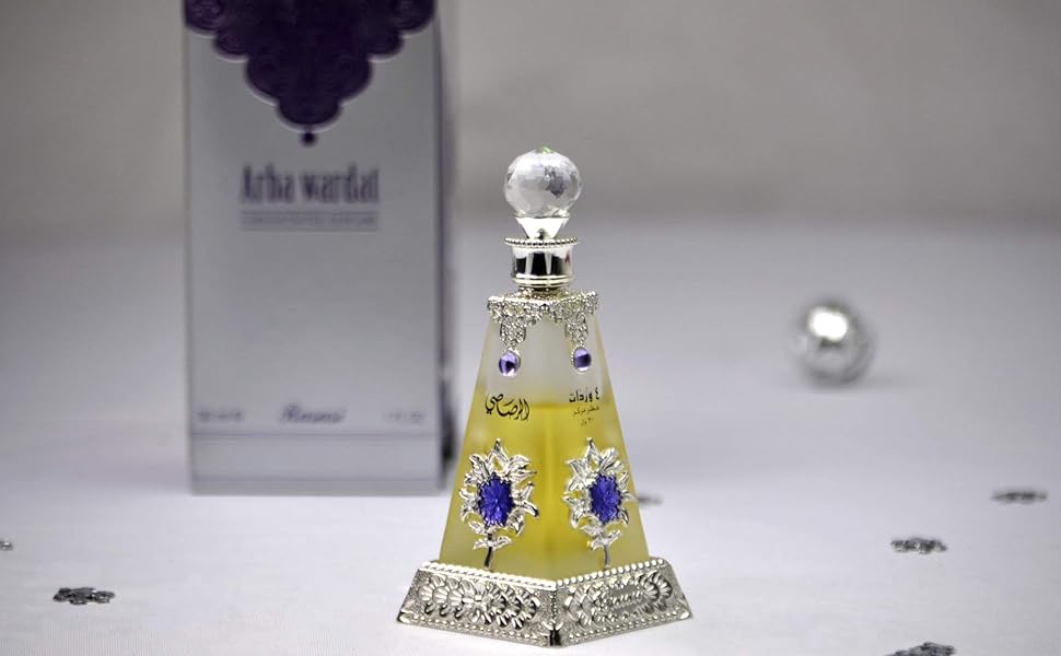 Rasasi Arba Wardat for Men and Women (Unisex) CPO - Concentrated perfume Oil (Attar) 30 ML (1.6 oz)