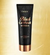 Black caviar by Onyx bronzer ultra dark tanning lotion beds outdoor sun tan self tanner sun bed face