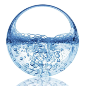 Close up of molecule retaining moisture