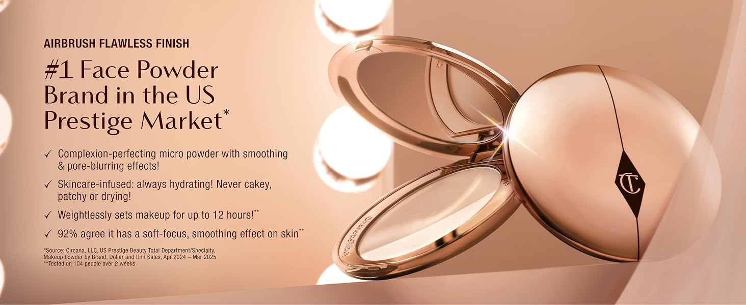Pressed powder compact translucent setting powder award winning face powder for women pore blurring