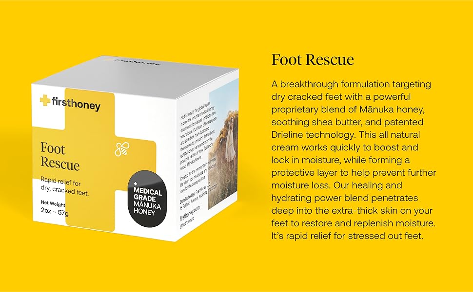 A proprietary blend of Manuka honey and shea butter.