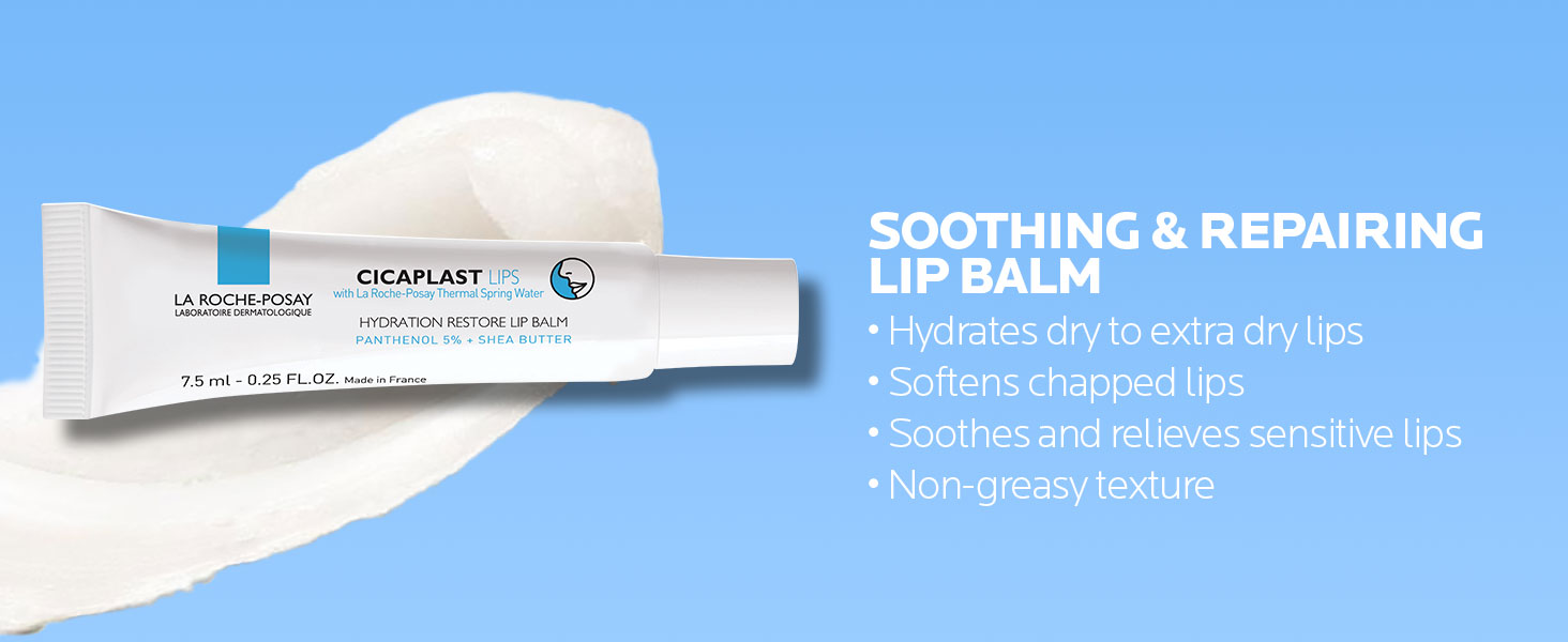 Smoothing &amp;amp;amp; Repairing. Hydrates dry lips. Softens chapped lips. Non-greasy texture.
