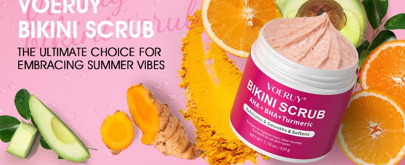 bikini scrub