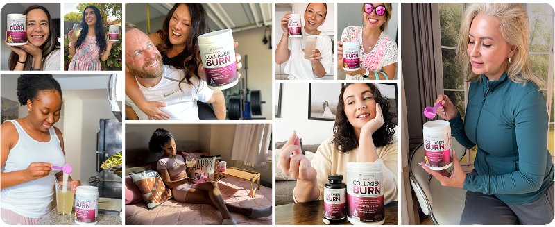 Multi Collagen Burn has thousands of 5 star reviews and a community of happy customers!
