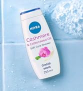 NIVEA Cashmere Indulgent Moisture Shower Cream, 250 ml (Pack of 1) | Packaging May Vary