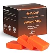 PALFICAB Papaya Soap | Exfoliating Bar Soap for Women & Men | Moisturizing Papaya for Soft and Hy...