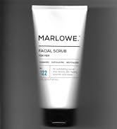 MARLOWE. No. 122 Men's Facial Scrub 6 oz, Light Daily Exfoliating Face Cleanser with Natural Aloe...