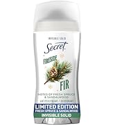 Secret Fresh Antiperspirant Deodorant for Women, 72hr Breathable Odor Protection with Pro-Hyaluro...