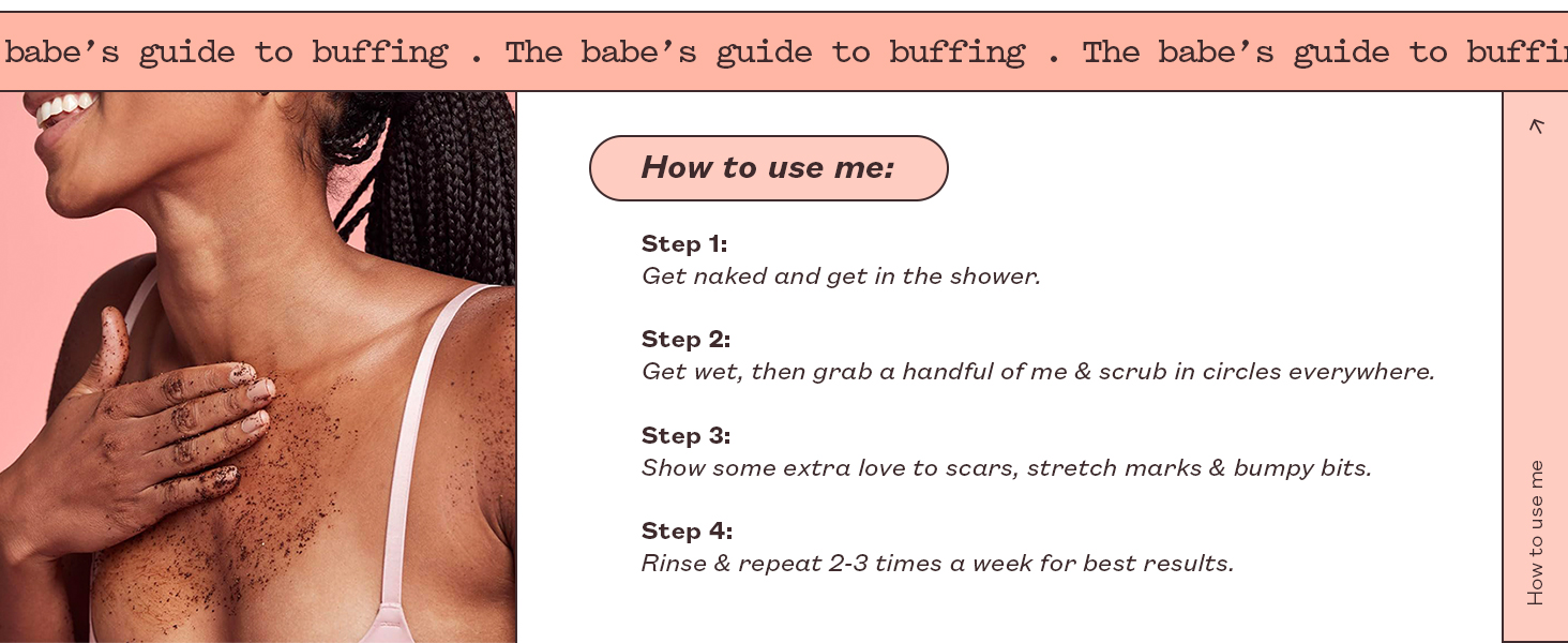 body scrub