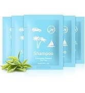fafortune Travel Size Shampoo Bulk,Green Tea Scent,0.28 fl oz (8ml) Shampoo Mini Small,Hotel Supp...