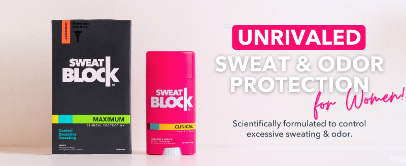 SweatBlock Antiperspirant for Excessive Sweating & Hyperhidrosis