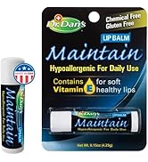 Dr. Dan's Maintain Lip Balm - Mild Ingredients, Protect Lips from Dry Weather, Vitamin E Stick of...