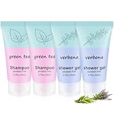 fafortune Travel Size Body Wash and Shampoo Bulk 0.7fl Oz,Travel Size Shower Gel Set，Shampoo Bulk...