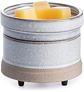2-in-1 Fragrance Warmers, Rustic White