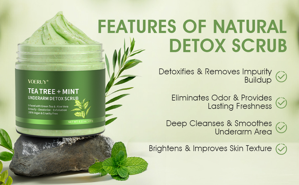 armpit scrub