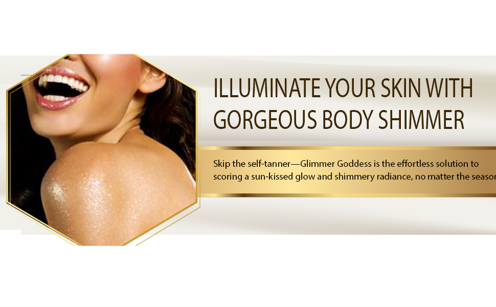 Glimmer Goddess Organic Shimmer Body Lotion