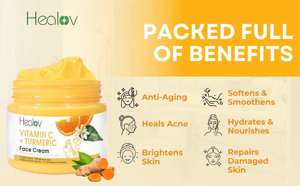 turmeric cream vitamin c face brightening facial creams moisturizers wash moisturizer beauty