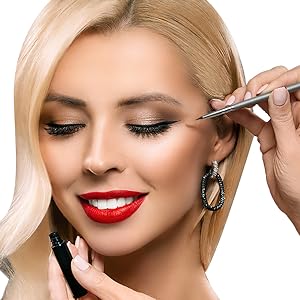 pencil light eyeshadow synthetic shadow eyebrush real cut brushs smudgetr eyshadow deluxe bleding