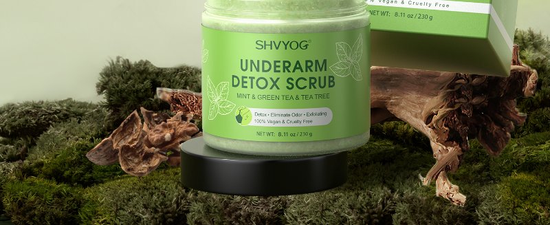 underarm detox scrub