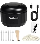 Nose Waxing Kit for Women & Men - Mini Portable Wax Warmer for Nose/Ear/Eyebrow/Beard/Lip Fuzz Ha...