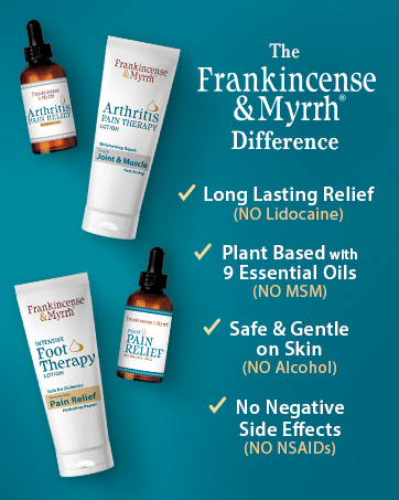 frankincense essential oil frankincense and myrrh lotion foot pain relief