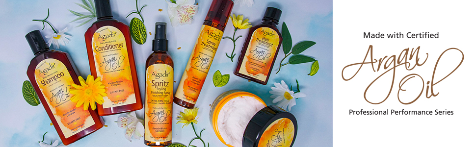 Agadir Argan Oil Gold Full Line