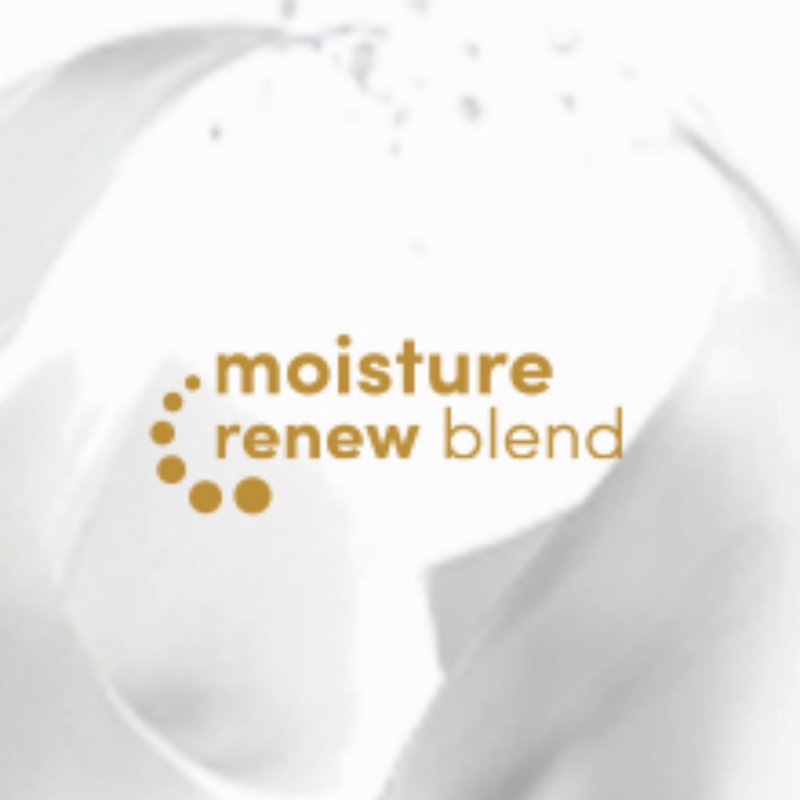 Dove Moisture Renew Icon on a creamy background