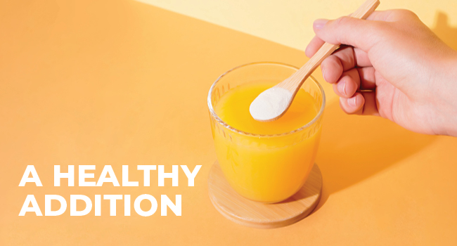 hair skin and nails support collagen powder