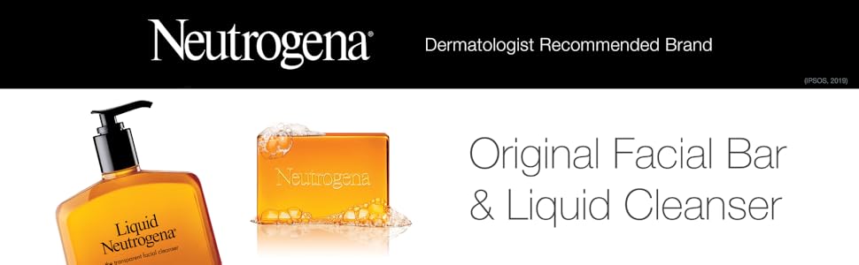 Neutrogena Original Facial Bar & Liquid Cleanser Line