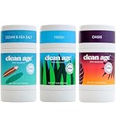 Clean Age AHA Deodorant for Teens | Aluminum-Free, Safe for Sensitive Skin | 3 Pack 2.25 oz Ea - ...