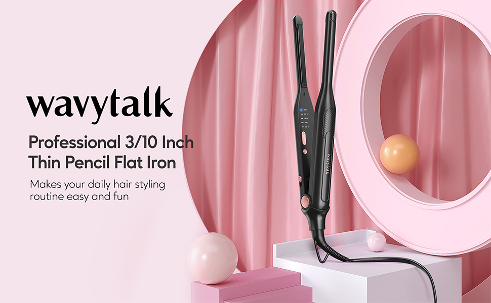 mini straightener flat iron