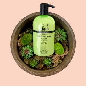 Whish Bath & Body Gel made with soothing cucumber and marigold