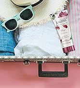 Jergens Rose Body Butter in a suitecase