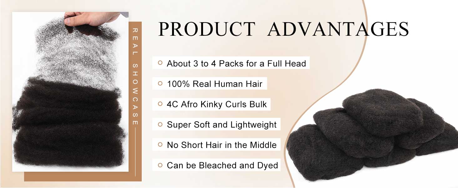 afro kinky curly hair