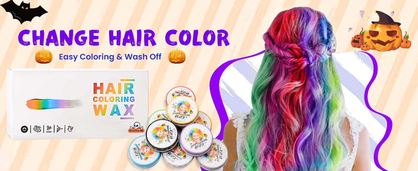Women Men Colored Hair Styling Mud