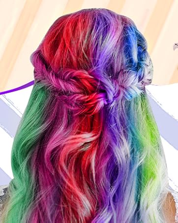 Women Men Colored Hair Styling Mud