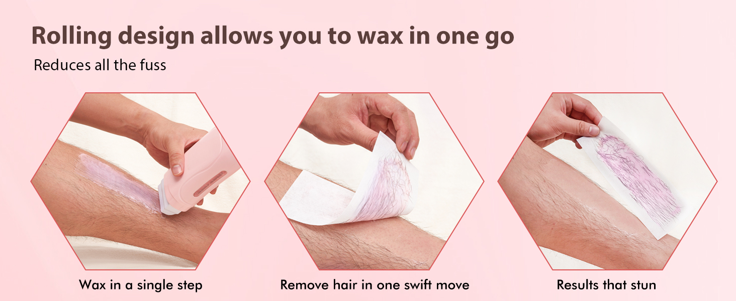 Roll on Wax Kit,Waxing Kit for Women