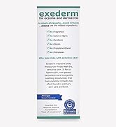 Exederm Intensive Daily Moisturizer for Eczema & Dermatitis (8oz) box back