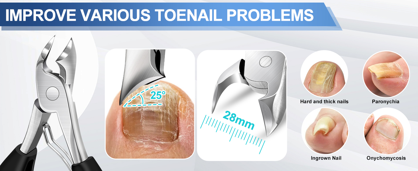 Heavy Duty Toenail Clippers for Seniors