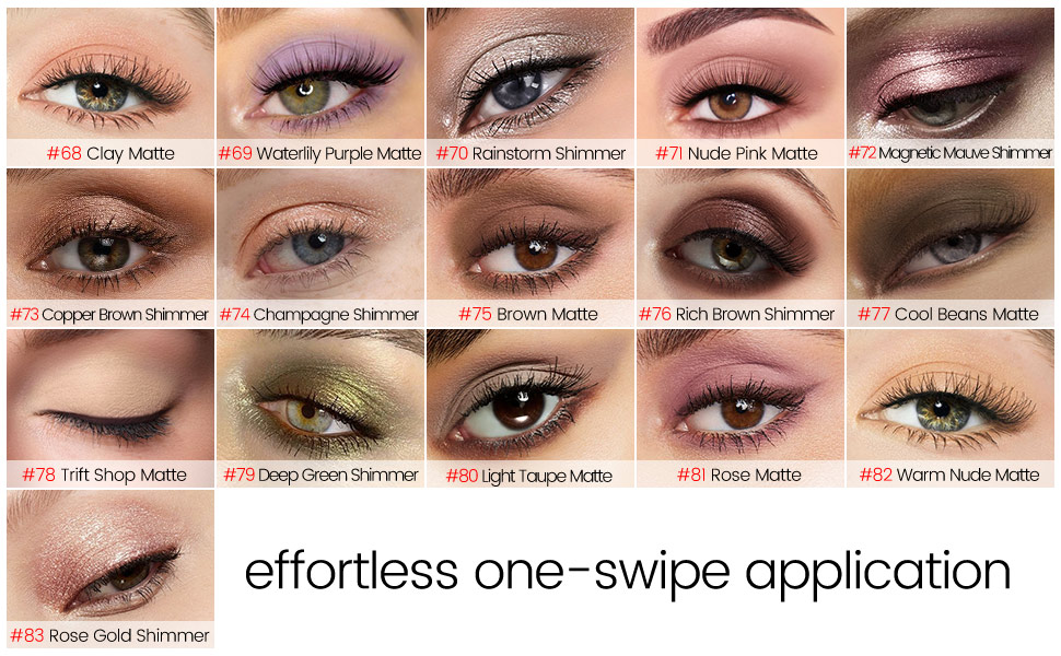 Kaely Cream Eye Shadow Sticks for Older Women