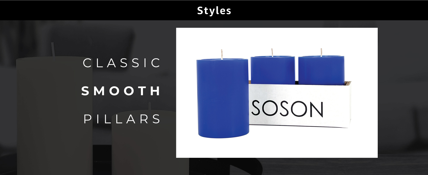 Classic Smooth Pillars
