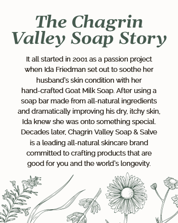 soap story all-natural family-owned organic skincare handcrafted in Ohio with sustainable practices