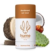 Hume Supernatural Natural Deodorant Aluminum Free for Women & Men, Natural Ingredients, Probiotic...