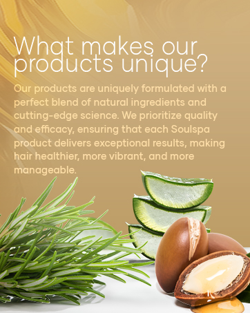 Soulspa Pure Organic Ingredients, Sustainable Sourcing, High-Quality Hair Care