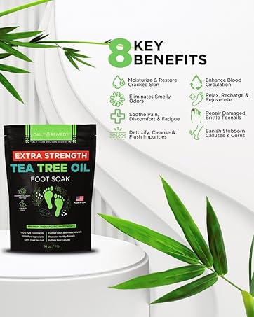 Daily Remedy Tea Tree Oil Nail Fungus Athlete's Foot Care